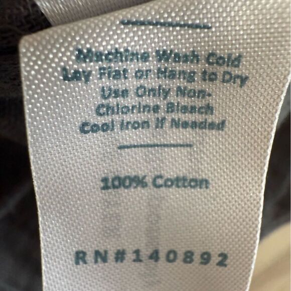 Marine Layer Crinkle Double Cloth Shirt Medium Gray NWT - Picture 7 of 7